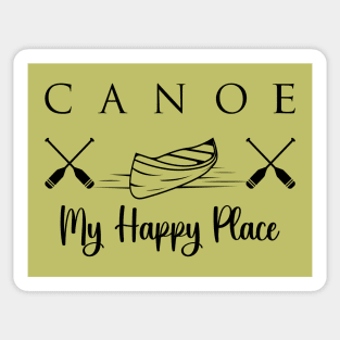 Canoe - My Happy Place Sticker